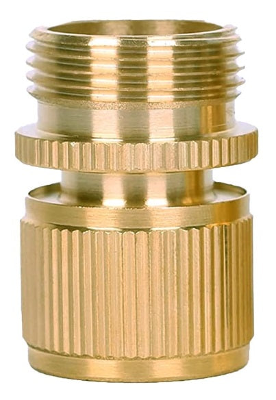 Hose Connector Snap-On Female with Male Thread 3/4in BSP for Brass Water Fitting