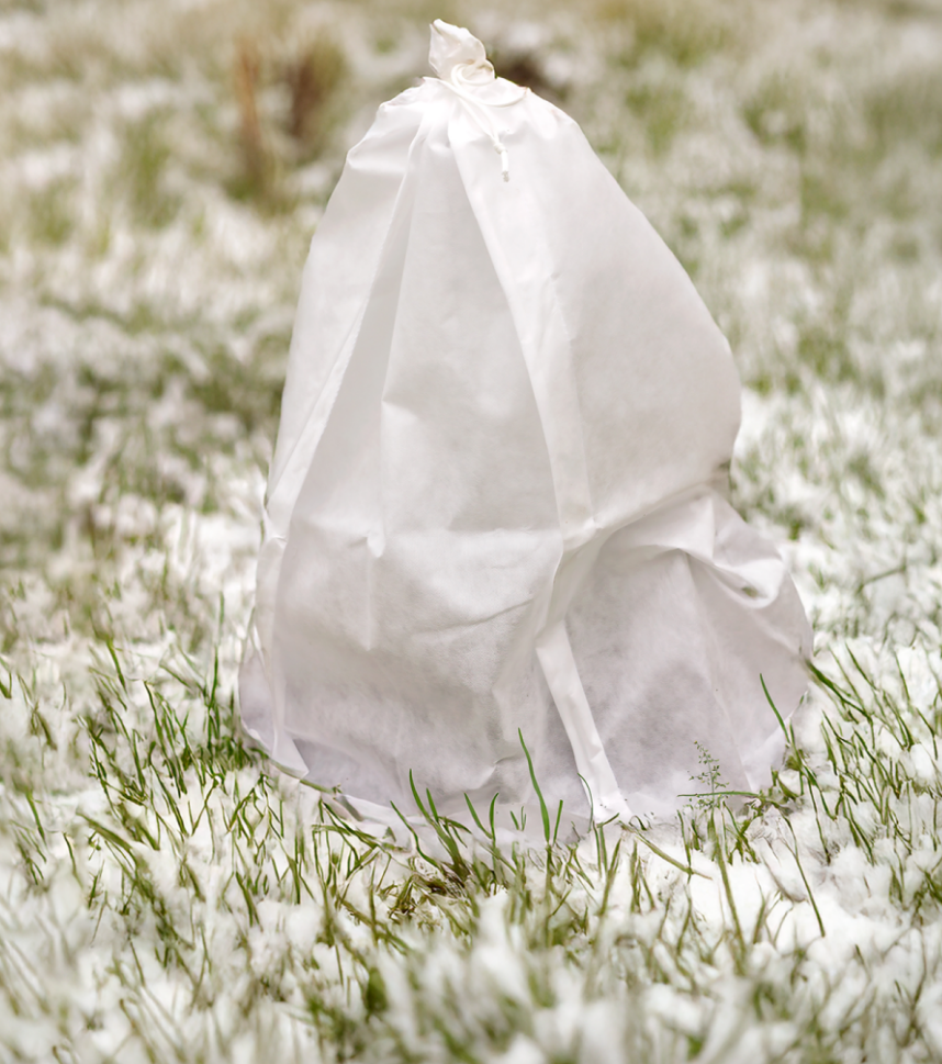 Protective Plant Cover, 50gsm Sleeve, Diameter 89cm, Size 1.4m x 10m